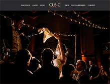 Tablet Screenshot of cusicphoto.com